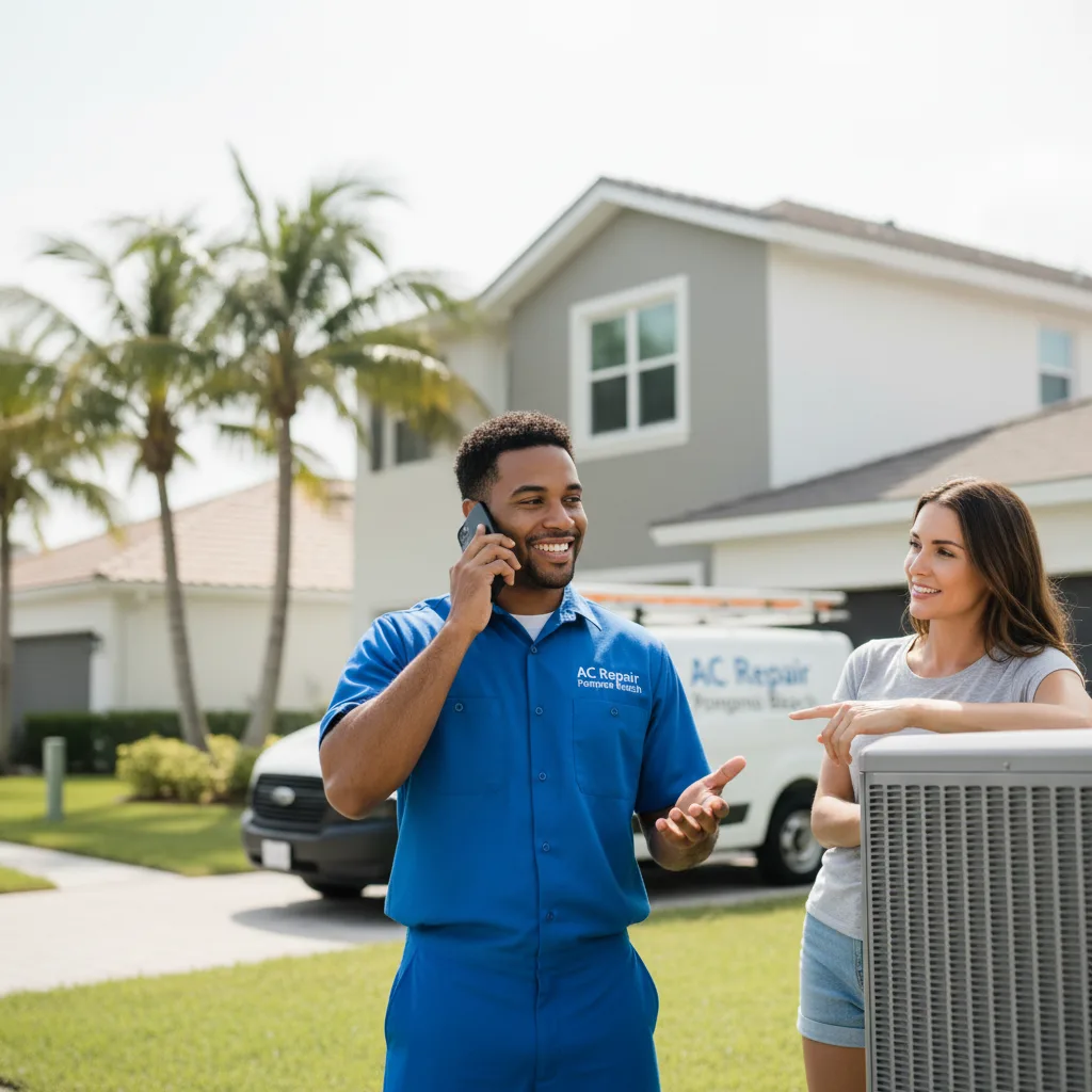 AC Repair Pompano Beach customer support in Los Angeles